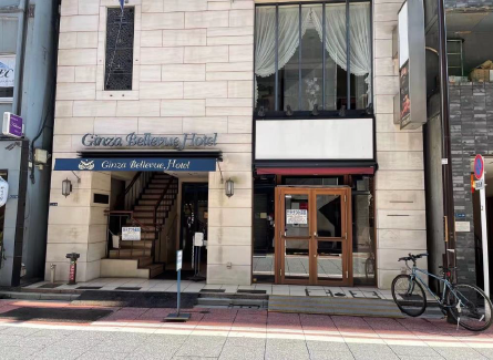 【中央区】銀座駅徒歩3分！　数寄屋通り沿いの1階路面店舗！